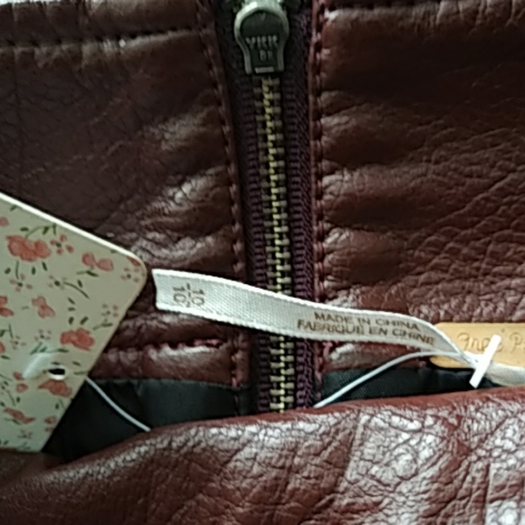 Free People Vegan Skirt  size 10 BNWT - Picture 7 of 7